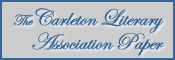 the Carleton Literary Association Paper